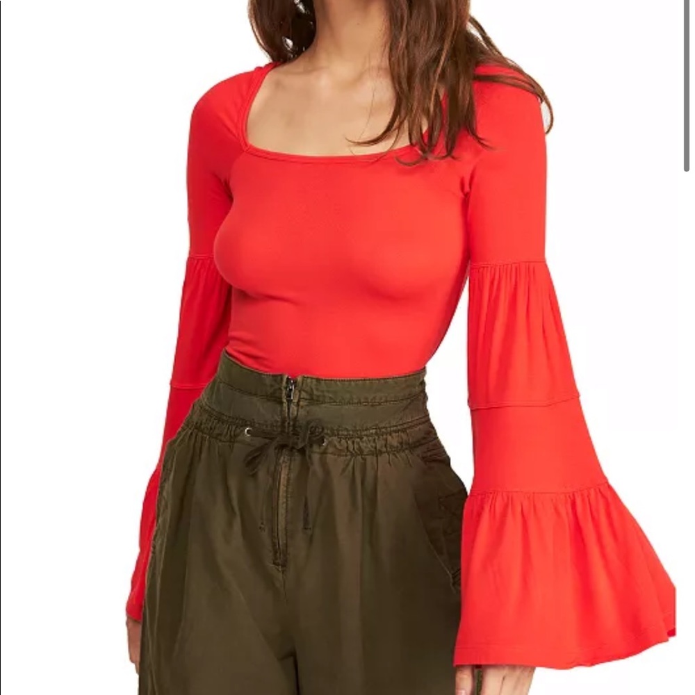Free people Babetown Bell-Sleeve Top
